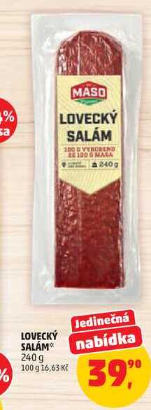 LOVECKÝ SALÁM, 100 g