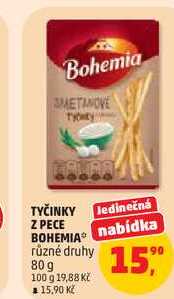 TYČINKY Z PECE BOHEMIA různé druhy, 80 g