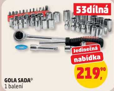 GOLA SADA, 1 balení