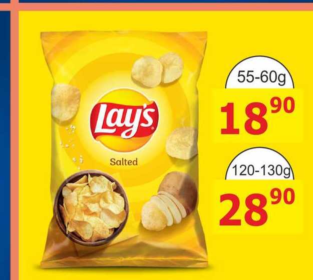 Lay's Salted 55-60g