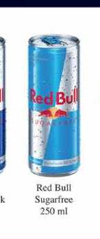Red Bull Sugarfree 250 ml