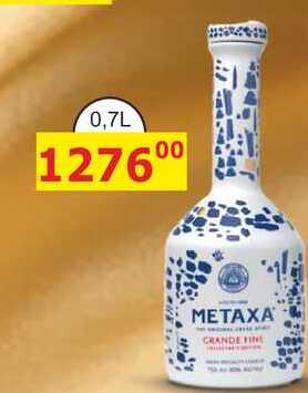 Metaxa Grande Fine GPK 0,7l 40%