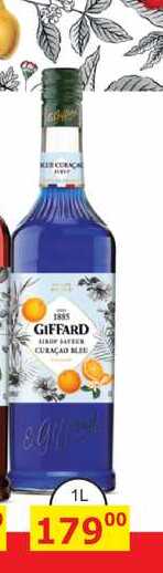 GIFFARD CURAÇAO BLEE 1L