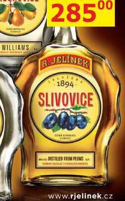 R.JELÍNEK R.JELÍNEK Slivovice Zlatá 3y 0,5l 45%