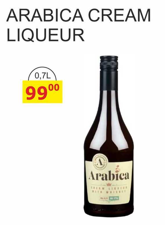 ARABICA CREAM LIQUEUR 0,7L