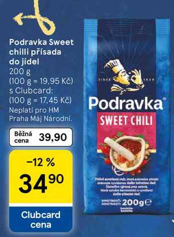 Podravka Sweet chilli přísada do jídel, 200 g