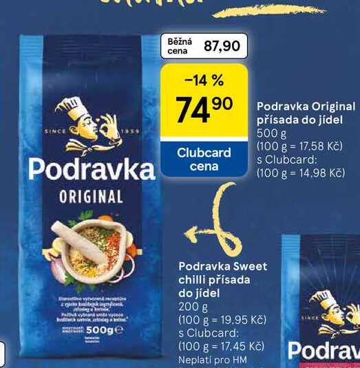 Podravka Original přísada do jídel, 500 g  