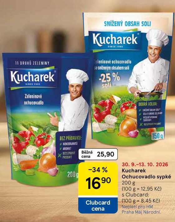 Kucharek Ochucovadlo sypké, 200 g