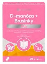 LIVSANE D–manóza + Brusinky Plus
