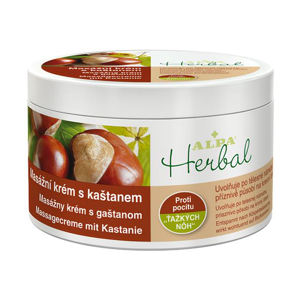 Alpa Herbal masážní krém kaštan Košík.cz