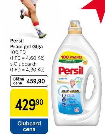 Persil Prací gel Glga, 100 PD Tesco