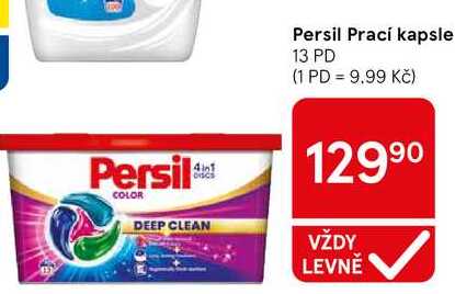 Persil Prací kapsle, 13 PD Tesco
