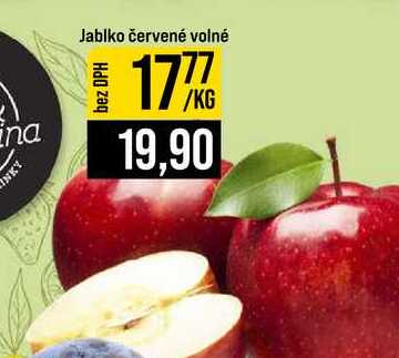 Jablko červené volné 1kg