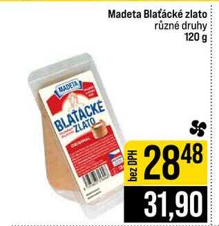 Madeta Blaťácké zlato různé druhy 120 g