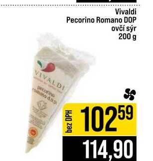 Vivaldi Pecorino Romano DOP ovčí sýr 200 g