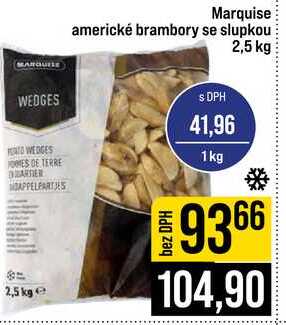 Marquise americké brambory se slupkou 2,5 kg