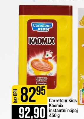 Carrefour Kids Kaomix instantní nápoj 450 g