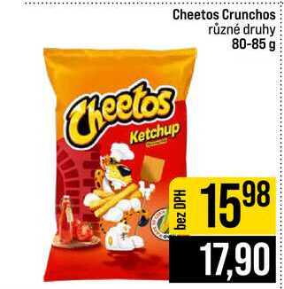 Cheetos Crunchos různé druhy 80-85 g 