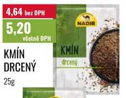 KMÍN DRCENÝ 25g