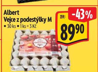 Albert Vejce z podestýlky M  30 ks