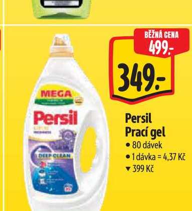 Persil Prací gel  80 dávek Albert
