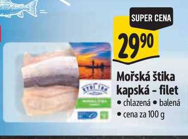   Mořská štika kapská-filet  100 g 