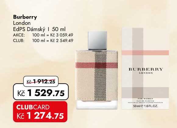 Burberry London EdPS Dámský 50 ml  
