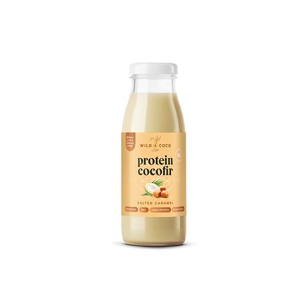 Wild & Coco Protein Cocofir Salted Caramel BIO