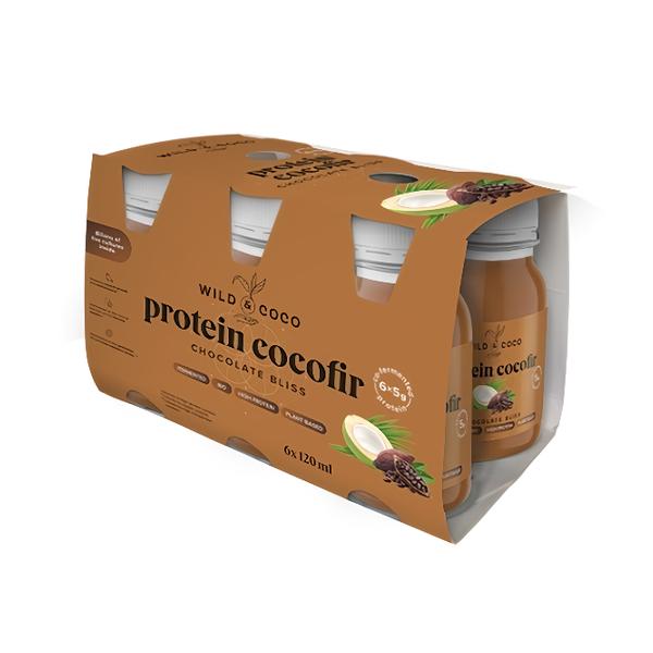 Wild & Coco Protein Cocofir Chocolate Bliss 6x 120 ml BIO