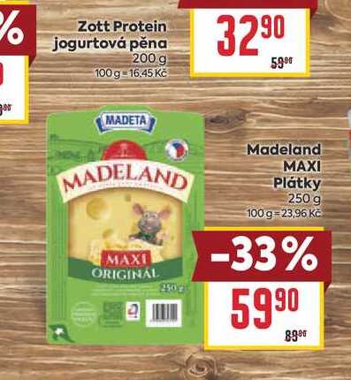 Madeland MAXI Plátky 250 g