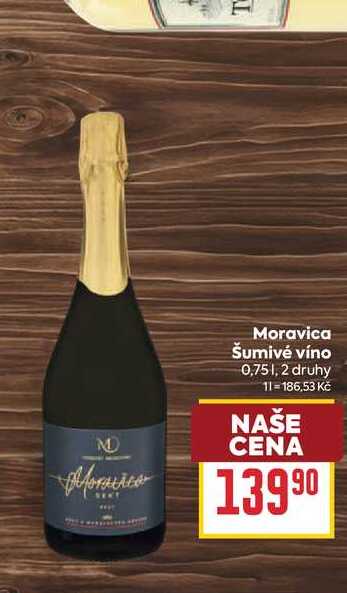 Moravica Šumivé víno 0,75l