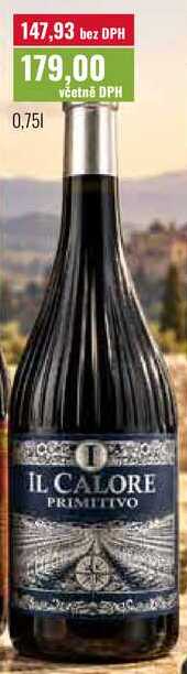 IL CALORE PRIMITIVO 0,75l 