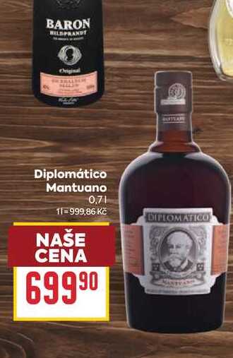 Diplomático Mantuano 0,7l
