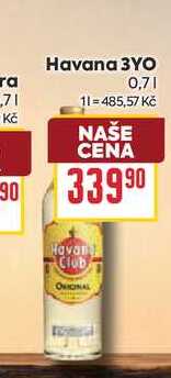 Havana 3YO 0,7l