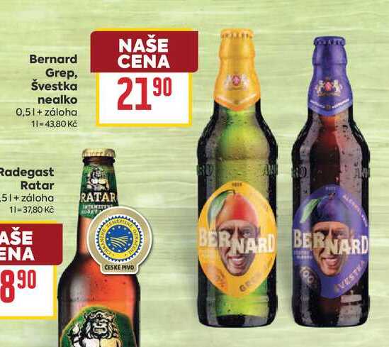 Bernard Grep, Švestka nealko 0,5l