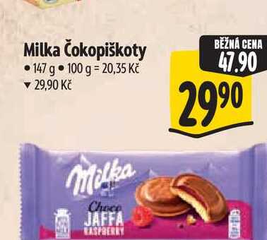 Milka Čokopiškoty 147 g