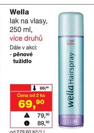 Wella lak na vlasy, 250 ml Barvy a laky drogerie 