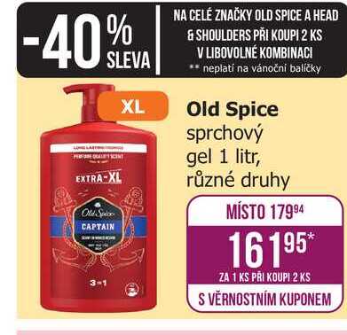Old Spice sprchový gel 1 l