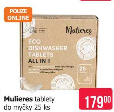 Mulieres tablety do myčky 25 ks Teta drogerie