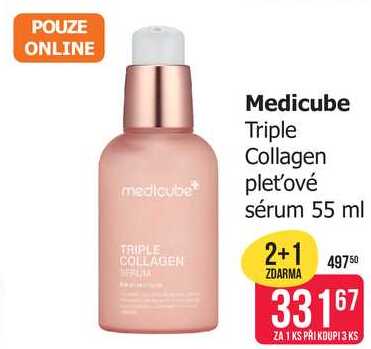Medicube Triple Collagen pleťové sérum 55 ml Teta drogerie