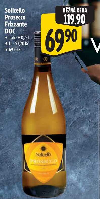 Solicello Prosecco Frizzante DOC 0,75 l