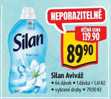Silan Aviváž 64 dávek Albert
