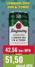 LONDON DRY GIN & TONIC 250ml