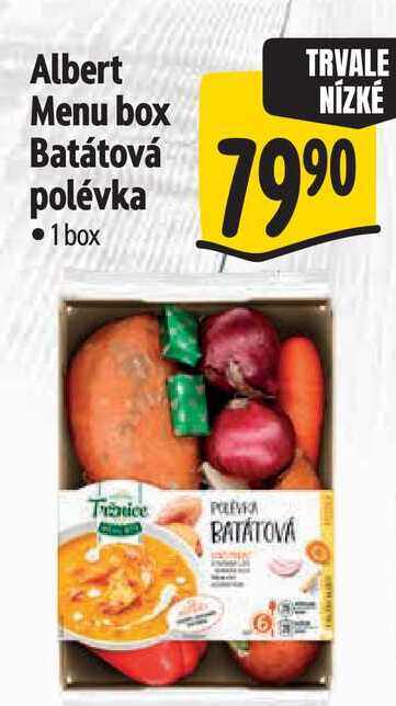 Albert Menu box Batátová polévka 1 box
