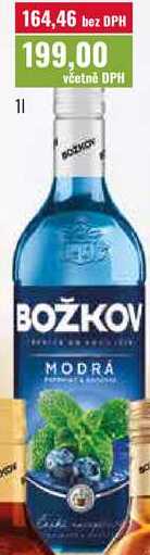 BOŽKOV MODRÁ 1l