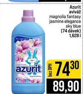 Azurit aviváž magnolia fantasy jasmine elegance sky blue (74 dávek) 1,628 azurit