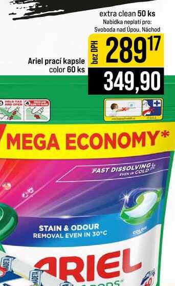 Ariel prací kapsle color 60 ks JIP