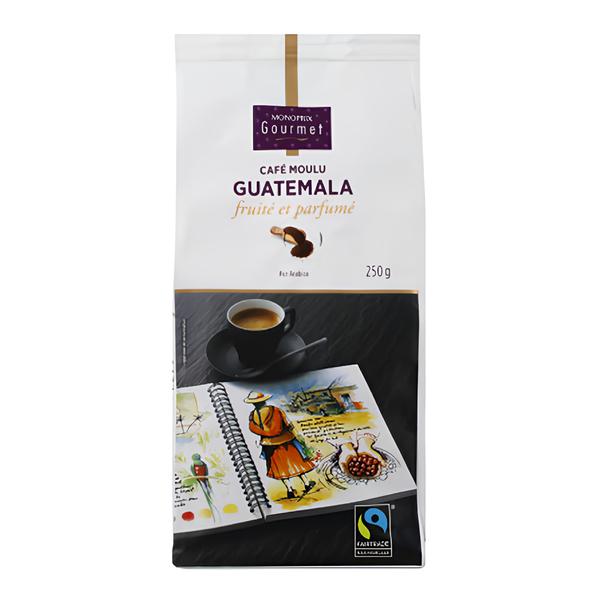 Monoprix Gourmet Mletá káva Guatemala, ovocná chuť