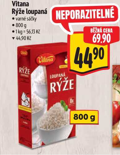 Vitana Rýže loupaná 800 g