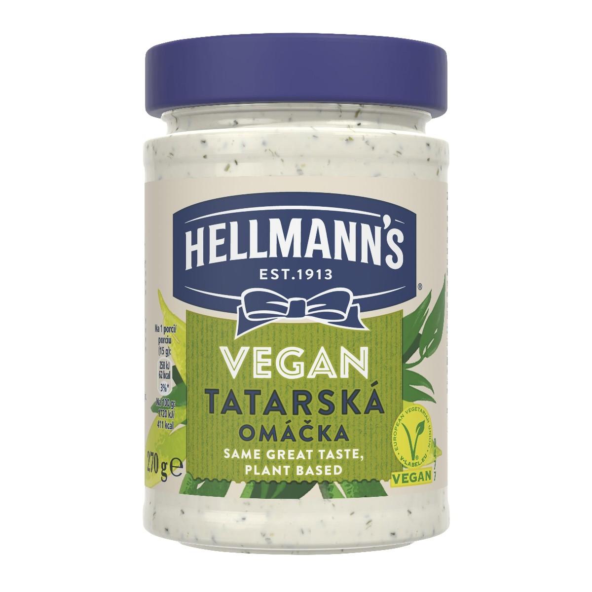 Hellmann´s Veganská Tatarská Omáčka, 270 g